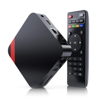 smart TV box with remote