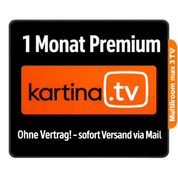 Kartina TV 1 month subscription